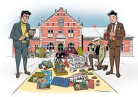 Marché des collectionneurs et marché des artisans sur la place Cardinal Mercier